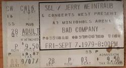 Bad Company on Sep 7, 1979 [139-small]