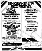 Miles Davis / Maynard Ferguson / george Benson / Weather Report / Thelonius Monk / Sonny Stitt / Dizzy Gillespie / Wayne Shorter on Sep 23, 1972 [264-small]