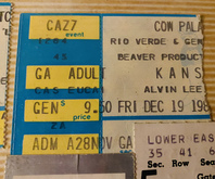 Kansas / Alvin Lee on Dec 18, 1980 [387-small]