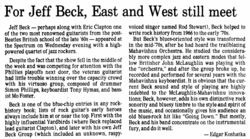 Jeff Beck / Michael Stanley Band on Oct 8, 1980 [541-small]