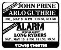 The Alarm / Long Ryders on May 10, 1986 [643-small]