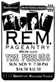 R.E.M. / The Feelies on Nov 9, 1986 [667-small]