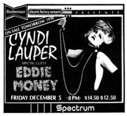 Cyndi Lauper / Eddie Money on Dec 5, 1986 [669-small]