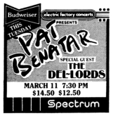 Pat Benatar / The Del Lords on Mar 11, 1986 [674-small]