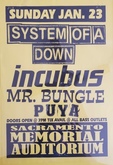 Puya / System of a Down / Incubus / Mr. Bungle on Jan 23, 2000 [695-small]