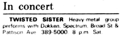 Twisted Sister / Dokken on Jan 18, 1986 [739-small]