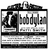 Bob Dylan / Patti Smith on Dec 17, 1995 [797-small]