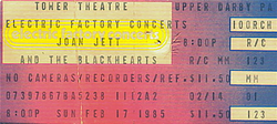 Joan Jett & The Blackhearts / Ramones on Feb 17, 1985 [812-small]