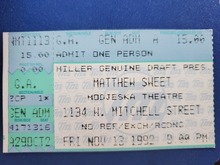 Matthew Sweet / Insane Jane on Mar 13, 1992 [865-small]