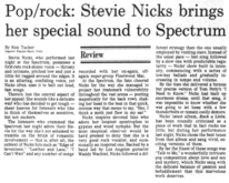 Stevie Nicks / Opus on May 6, 1986 [877-small]
