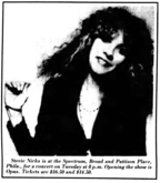 Stevie Nicks / Opus on May 6, 1986 [891-small]