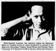 Joe Jackson on Jul 15, 1986 [907-small]