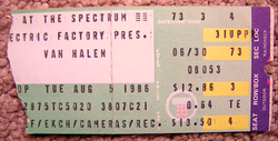 Van Halen / Bachman-Turner Overdrive on Aug 4, 1986 [960-small]