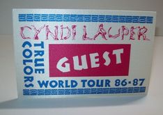 Cyndi Lauper / Eddie Money on Dec 5, 1986 [965-small]
