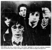 The Cars  / Nick Lowe on Feb 8, 1982 [674-small]