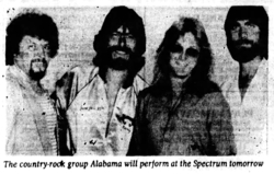 Alabama / Thrasher brothers / juice newton on Oct 29, 1983 [678-small]