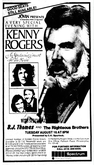 Kenny Rogers / B J Thomas / The Righteous Brothers on Aug 16, 1983 [683-small]