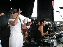Byron (Pennywise) and his mom, Mrs. McMackin (RIP), Vans Warped Tour 2007 on Aug 19, 2007 [722-small]