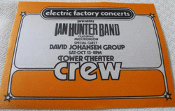 Ian Hunter / David Johansen on Oct 13, 1979 [748-small]