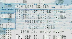 Emerson, Lake & Palmer / Mötley Crüe / El-P on Sep 11, 1997 [754-small]