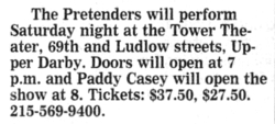 The Pretenders / Paddy Casey on Mar 11, 2000 [827-small]