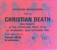 Christian Death / Dream Disciples on Oct 22, 1992 [882-small]