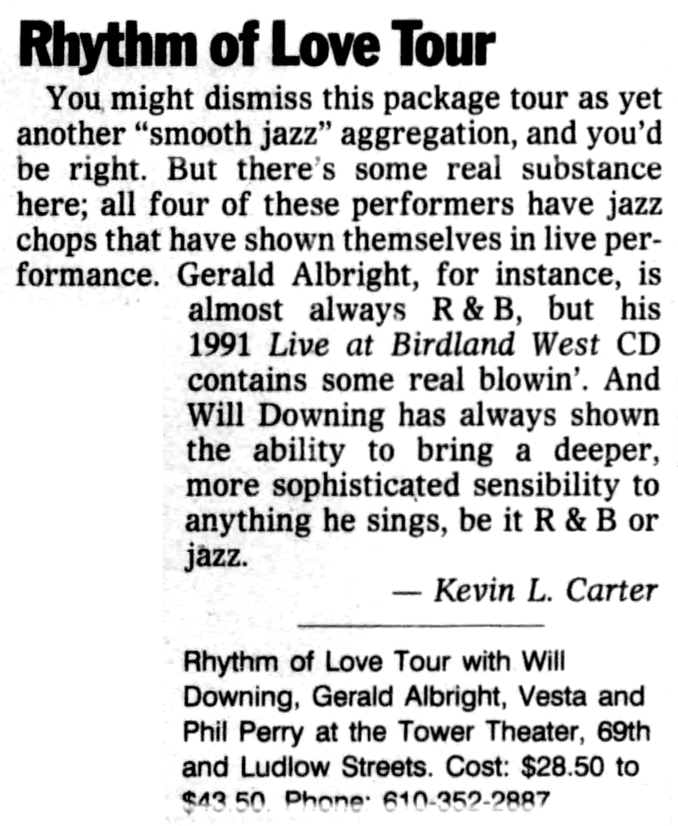 phil perry Concert & Tour History (Updated for 2024) Concert Archives