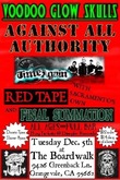 Voodoo Glow Skulls / Against All Authority / time again / Red Tape / Final Summation on Dec 5, 2006 [922-small]