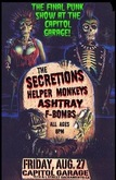 Secretions / Helper Monkeys / Ashtray / F-Bombs on Aug 27, 2004 [930-small]