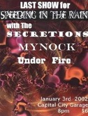 Under Fire / Mynock / The Man O'Malleys / Speeding in the Rain / Secretions on Jan 3, 2002 [965-small]