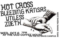 Hot Cross / Bleeding Kansas / Unless / Maida on Oct 6, 2004 [171-small]