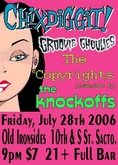 Chixdiggit! / Groovie Ghoulies / The Copyrights / The Knockoffs on Jul 28, 2006 [197-small]