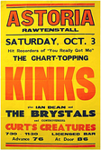 The Kinks / Ian Dean And The Brystals / Curt's Creatures on Oct 3, 1964 [246-small]