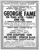 Georgie Fame / Ten Years After / Family / John Peel on Jan 17, 1969 [284-small]