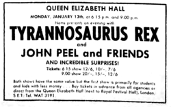 Tyrannosaurus Rex / John Peel on Jan 13, 1969 [287-small]