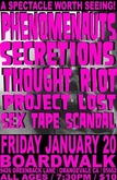 The Phenomenauts / Secretions / Thought Riot / Project Lost / Sex Tape Scandal on Jan 20, 2006 [306-small]