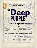 Deep Purple / Quatermass on Sep 26, 1970 [318-small]