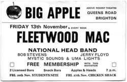 Fleetwood Mac / Howl / Jerry Floyd on Nov 13, 1970 [355-small]