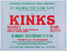 The Kinks / Sharks / Babe Ruth on Feb 26, 1973 [365-small]