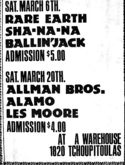 Allman Brothers Band / Alamo / Les Moore on Mar 20, 1971 [374-small]