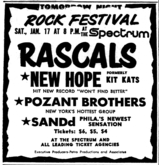 The Rascals / New Hope / Pozant Brothers / SANDd on Jan 17, 1970 [650-small]