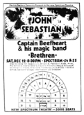 John Sebastian / Captain Beefheart & His Magic Band / Brethren on Dec 12, 1970 [658-small]