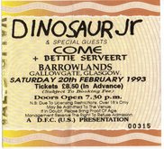 Dinosaur Jr. / Come / Bettie Serveert on Feb 20, 1993 [661-small]