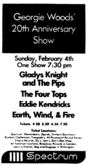 Gladys Knight and The Pips / The Four Tops / Eddie kendricks / Earth Wind & Fire on Feb 4, 1973 [679-small]