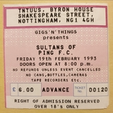 Sultans of Ping F.C. on Feb 19, 1993 [962-small]