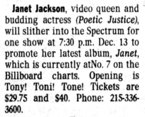 Janet Jackson / Tony! Toni! Tone! on Jan 27, 1994 [002-small]