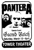 Pantera / Sacred Reich on Mar 16, 1993 [070-small]
