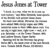 Jesus Jones / Stereo MC's on Apr 24, 1993 [075-small]