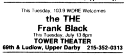 The The / Frank Black on Jul 13, 1993 [085-small]