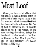 Meatloaf on Nov 20, 1993 [119-small]